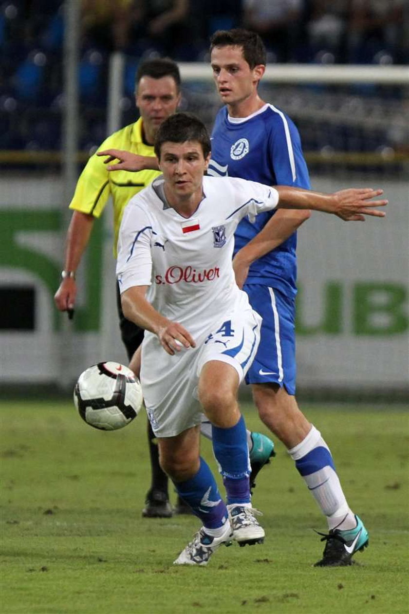 Dnipro Dniepropietrowsk - Lech Poznań 0:1 w pierwszemu meczu czwartej rundy eliminacji Ligi Europejskiej