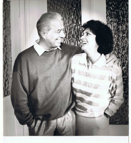 Halina Kunicka wraz z mężem