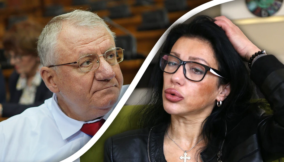 Vojilsav Šešelj i Vesna Vukelić Vendi