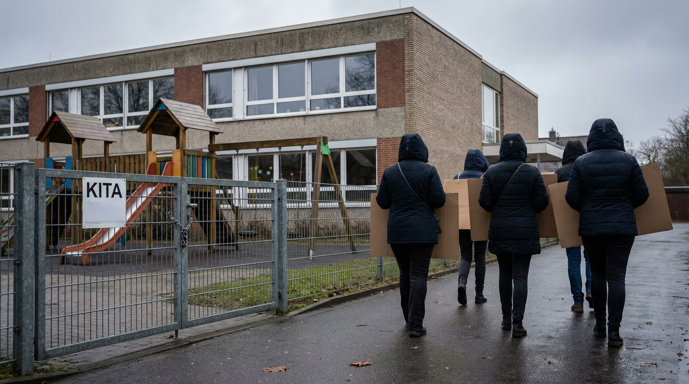 500-Euro-Forderung: Verdi legt Dutzende Awo-Kitas in NRW lahm