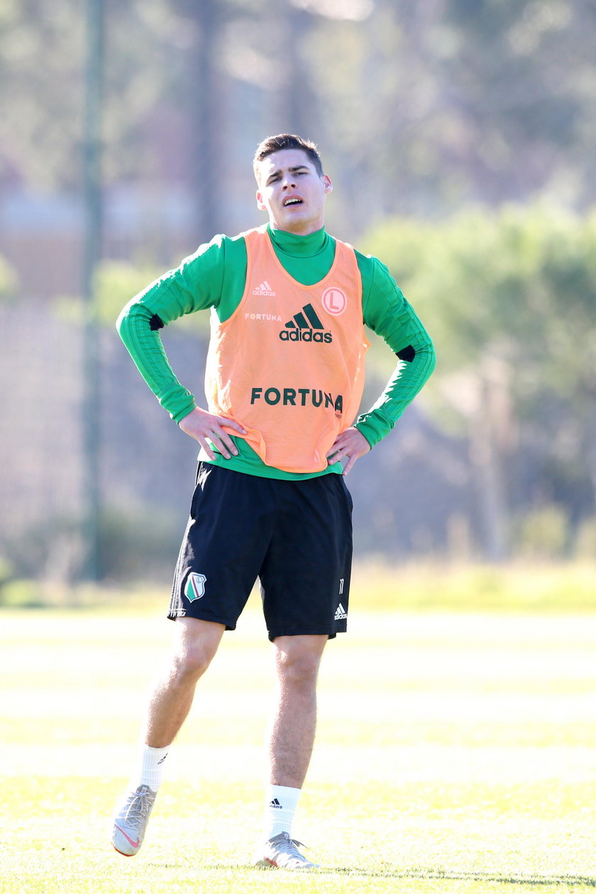 Pilka nozna. Sparing. Legia Warszawa - Clube Olimpico do Montijo. 15.01.2019