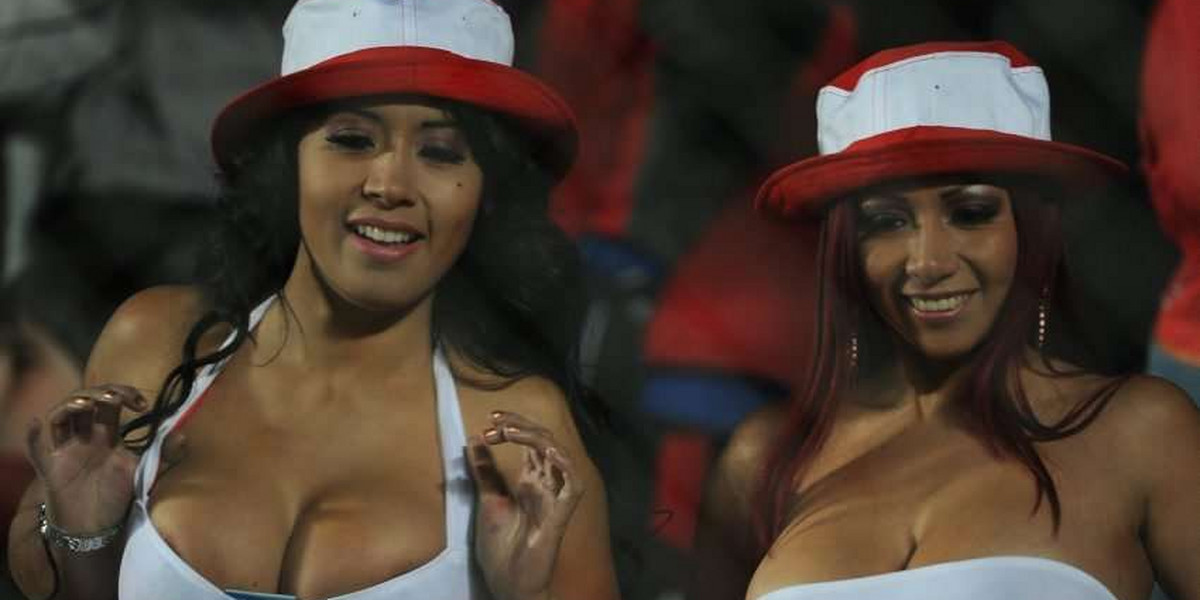 Gorące fanki reprezentacji Peru