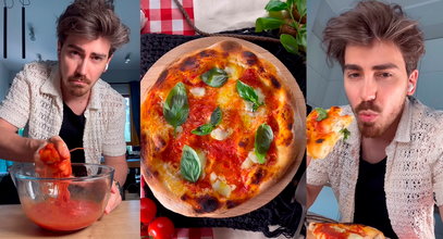Włoch pokazał, jak zrobić smaczną pizzę w piekarniku. "Bez pieca, bez kamieni i dziwnych składników"