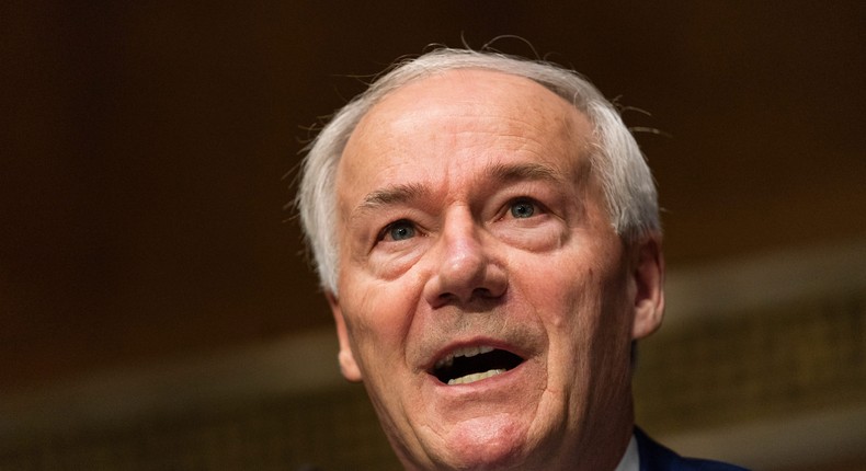 Gov. Asa Hutchinson of Arkansas.AP Photo/Manuel Balce Ceneta