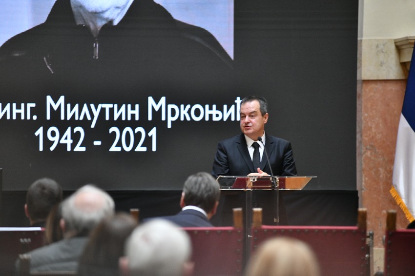 Milutin Mrkonjić komemoracija Skupština Srbije