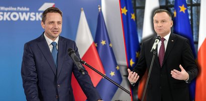 Rafał Trzaskowski: Andrzej Duda stchórzył