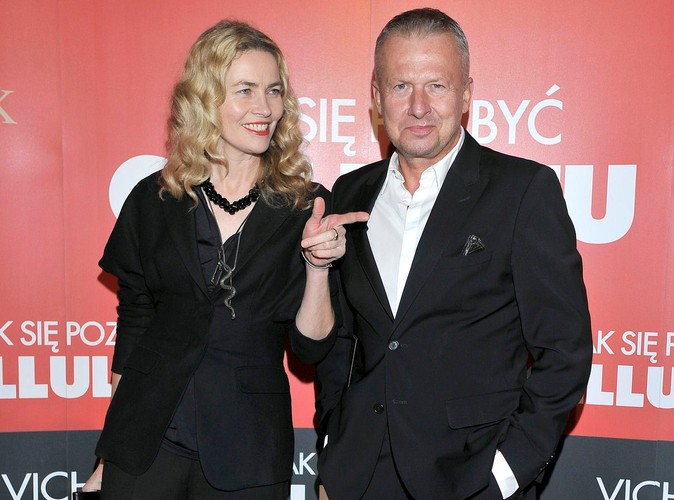 Bogusław Linda z żoną Lidią Popiel