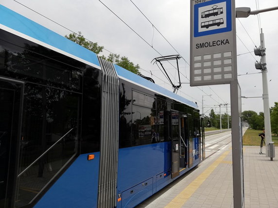 Trasa tramwajowa na Nowy Dwór