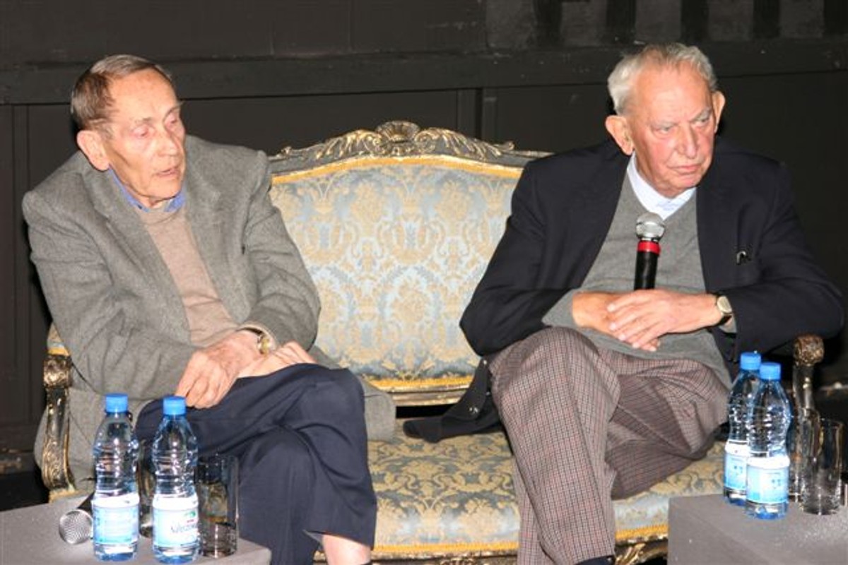 Tadeusz Konwicki i Gustaw Holubek / fot. Mariusz Kubik
