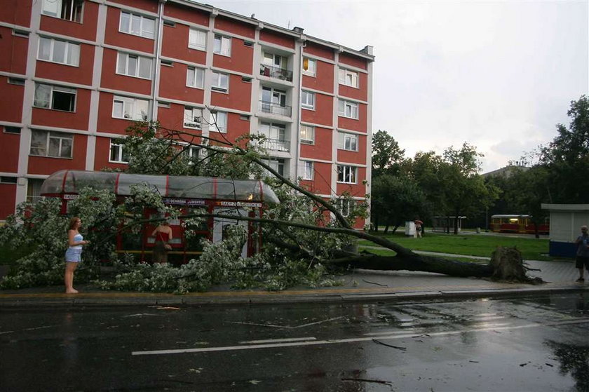 Wichura nad Warszawą