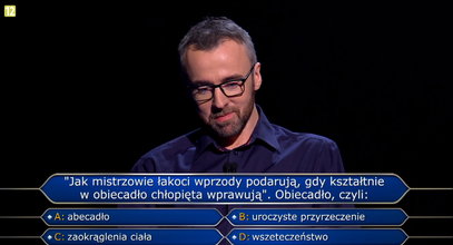 "Milionerzy" – Sławek usłyszał pytanie za milion! Znasz odpowiedź?