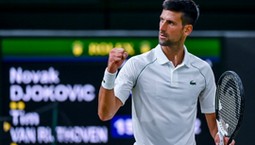 Djokovic oddał rywalowi jednego seta. Serb w ćwierćfinale Wimbledonu