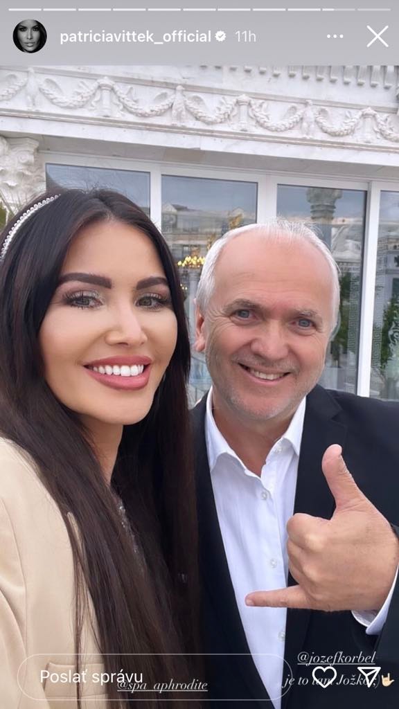 Patricia Vitteková a Jozef Korbel.