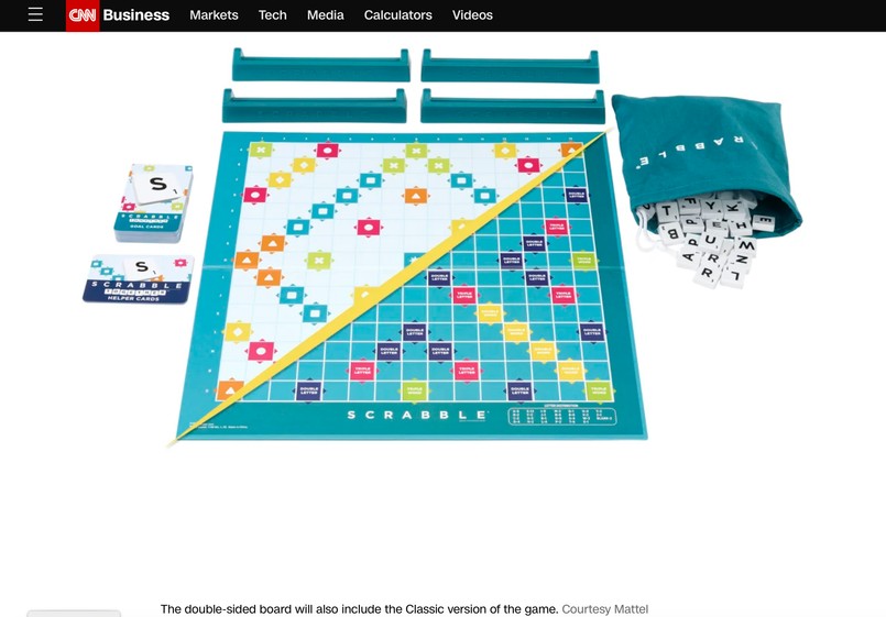 Nowa wersja Scrabble