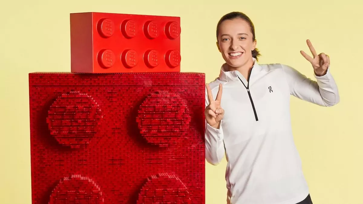 Iga Świątek ambasadorką Lego w Polsce
