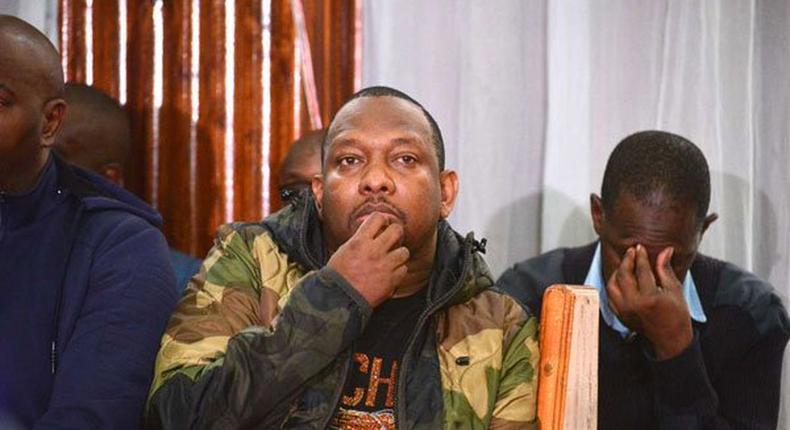 File image of Nairobi Governor Mike Sonko in court