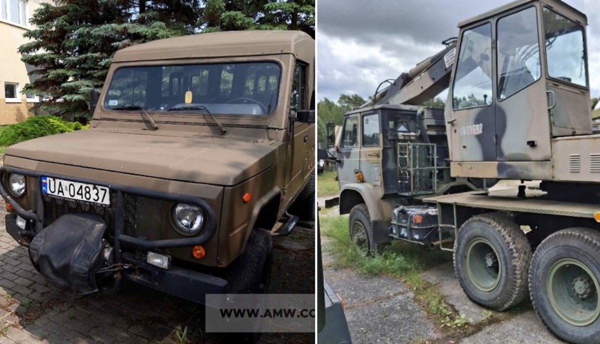 Agencja Mienia Wojskowego sprzedaje pojazdy. Oto ceny