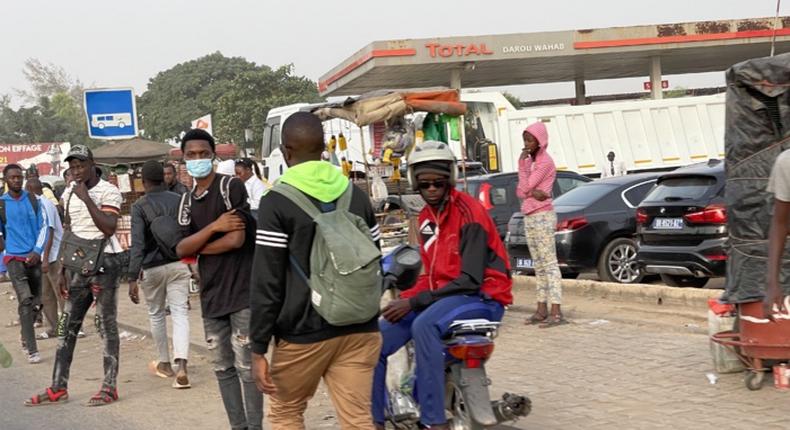 Grève des transporteurs à Dakar