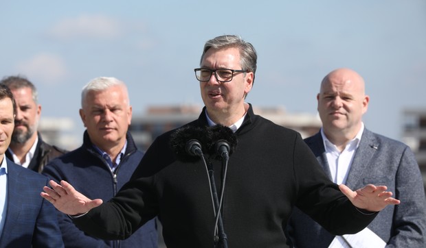 Aleksandar Vučić Ekspo gradilište