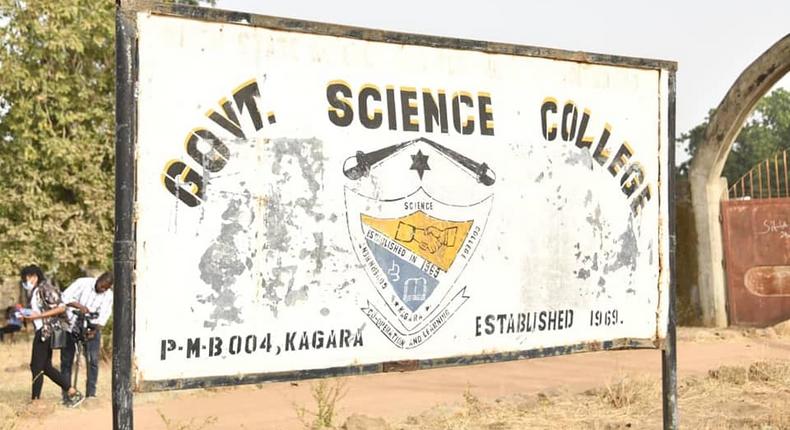 Signpost of Government Science College, Kagara in Niger State [Niger State Government]