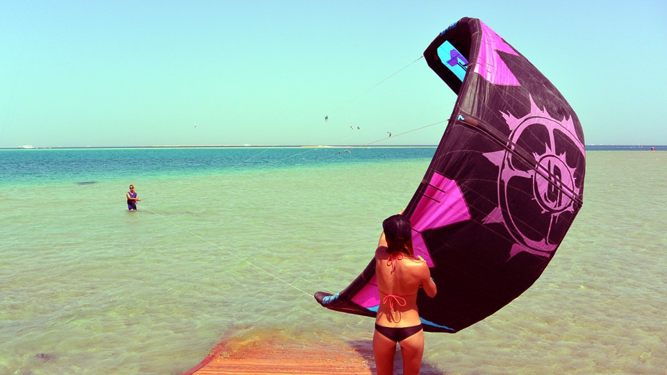 Kitesurfing, Egipt