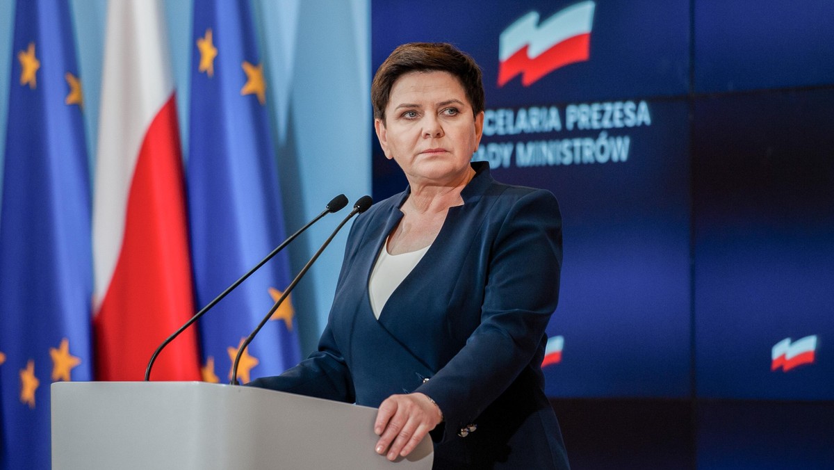 KONFERENCJA PRASOWA BEATY SZYDLO W WARSZAWIE