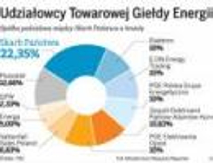 Udziałowcy Towarowej Giełdy Energii