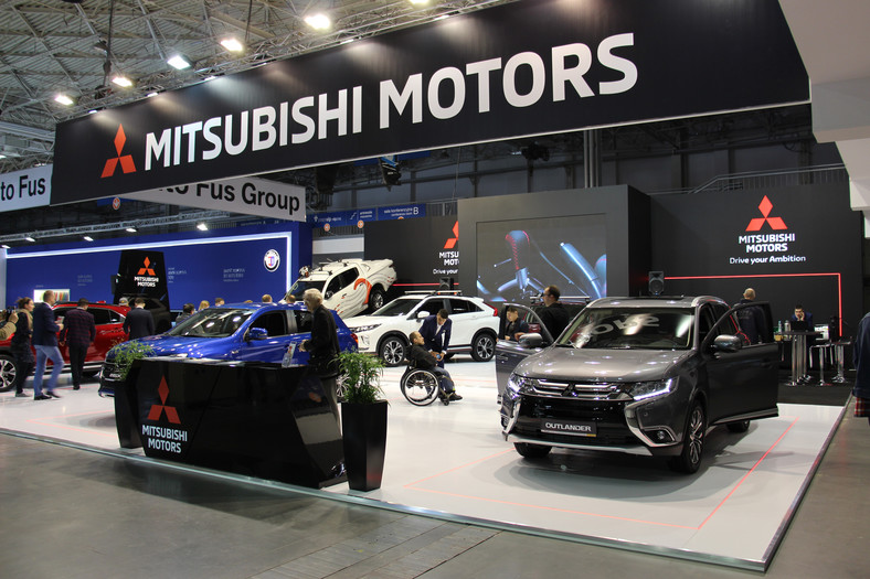 Mitsubishi podczas Poznań Motor Show