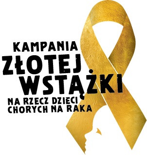 Fundacja Na Ratunek Dzieciom z Chorobą Nowotworową/ Złota Wstążka – logo