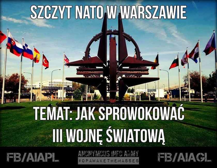 Antynatowskie plakaty w Warszawie