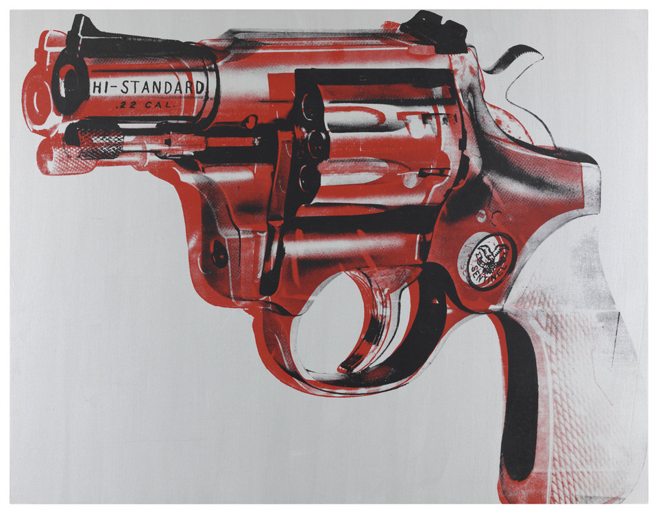 Andy Warhol, "Gun" (1981-82). Z kolekcji San Francisco Museum of Modern Art - dar Vicki i Kenta Logana