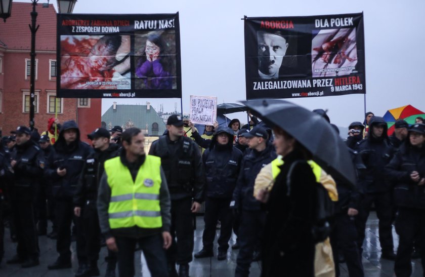 Czarny  protest na celowniku rządzących?