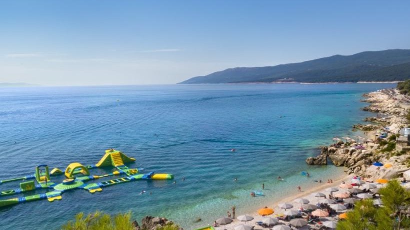 Rodinná pláž, Istria