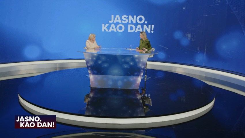 Slavica Đukić Dejanović, emisija "Jasno. Kao dan!"