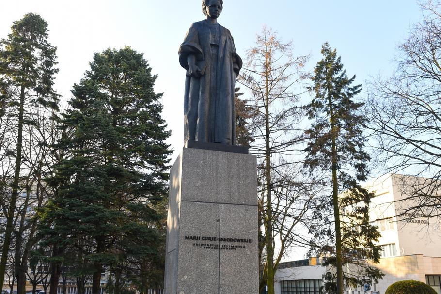 Polskiej gospodarce potrzeba naukowców. Tymczasem w USA i UE wciąż rozpoznawalną przedstawicielką naszej rodzimej nauki jest tylko Maria Skłodowska-Curie (na zdjęciu pomnik Marii Curie-Sklodowskiej w Lublinie).