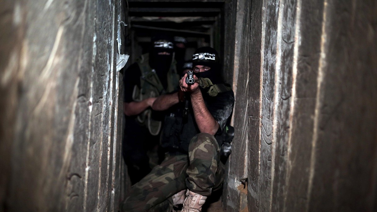 Emplacements and Tunnels of Izz ad-Din al-Qassam Brigades in Gaza's Shujaya