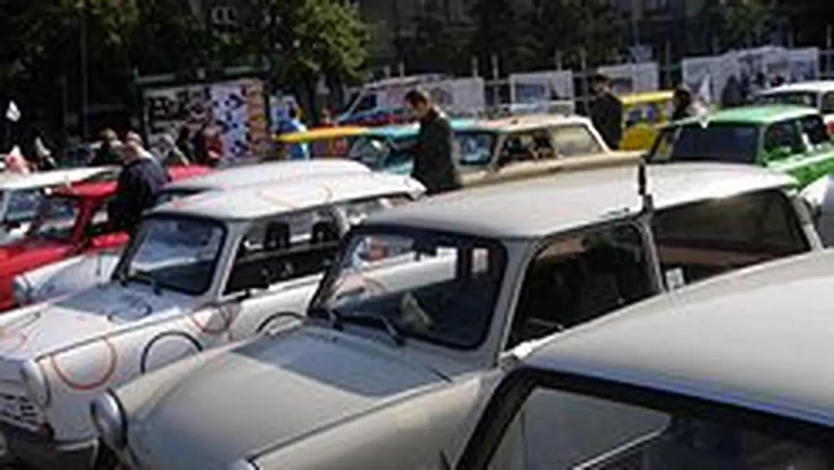 TrabiEXPO 2009: 80 mydelniczek zaparkowało na Rynku Podgórskim