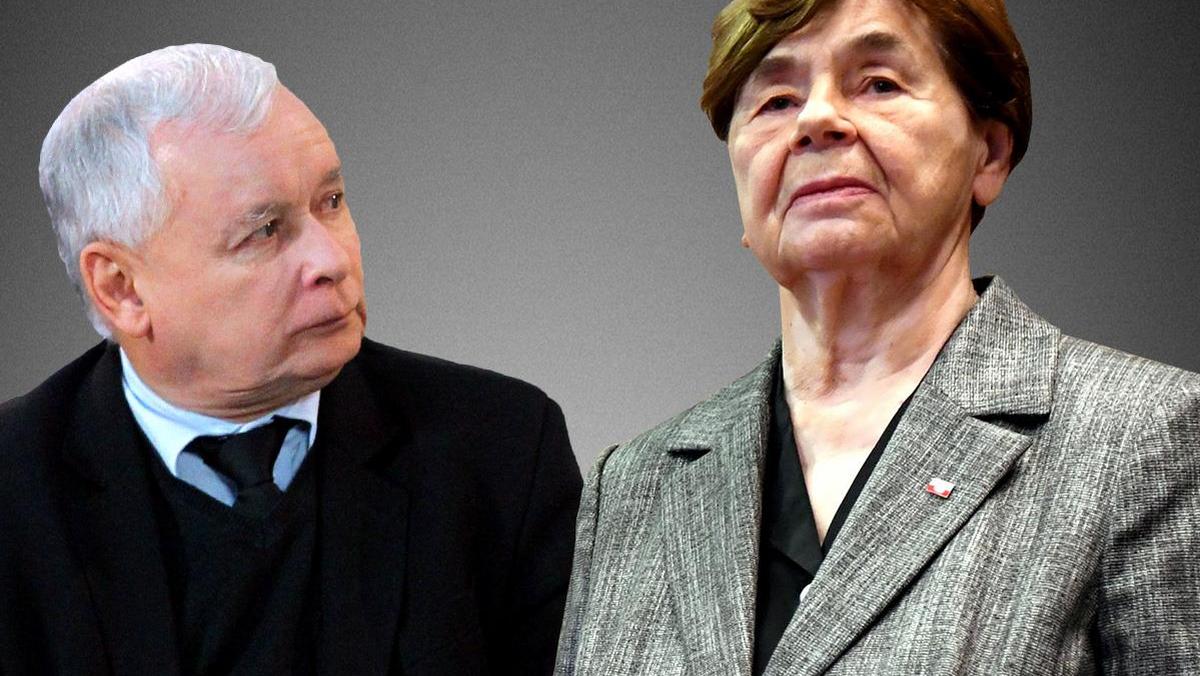 Zofia Romaszewska Jarosław Kaczyński