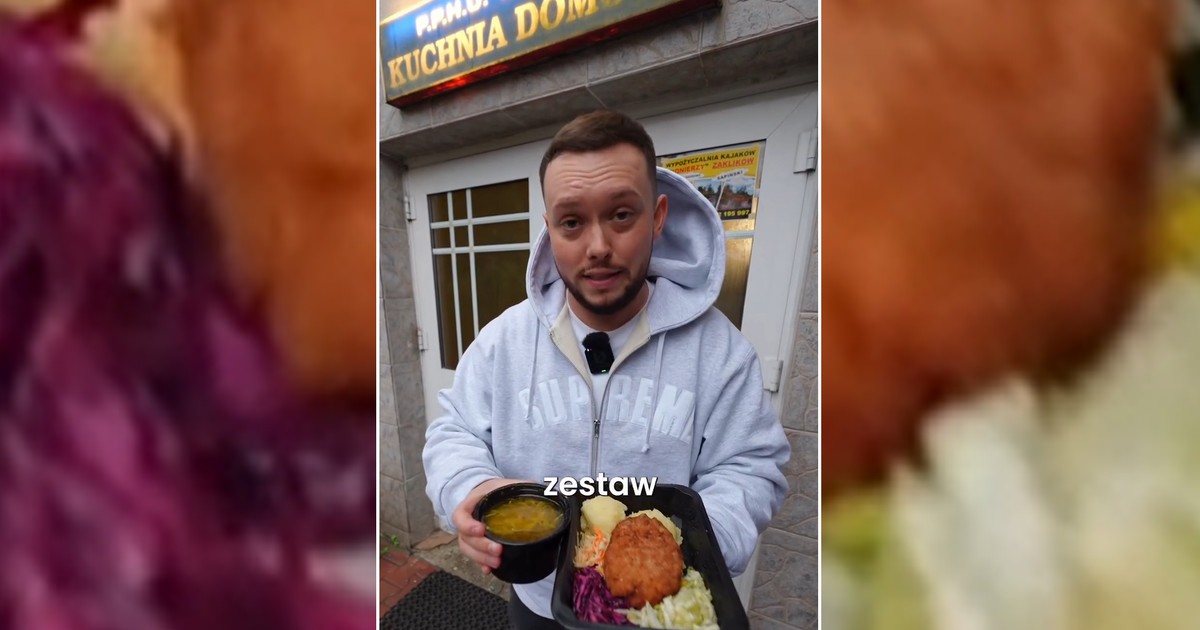 Książulo poszedł do niepozornego lokalu. "Nie do wiary". Obiady w Kraśniku za grosze