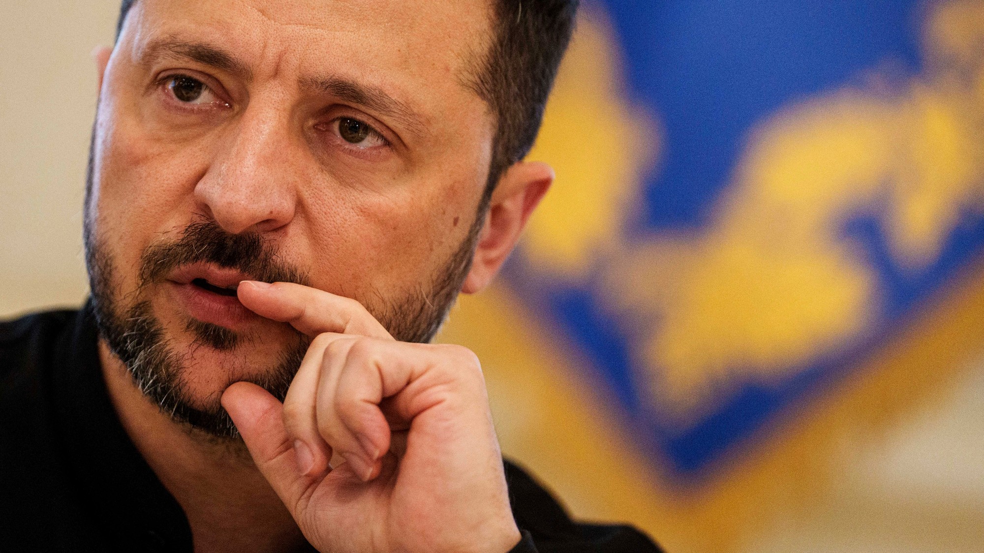 Ukrajinský prezident Volodymyr Zelenskyj.