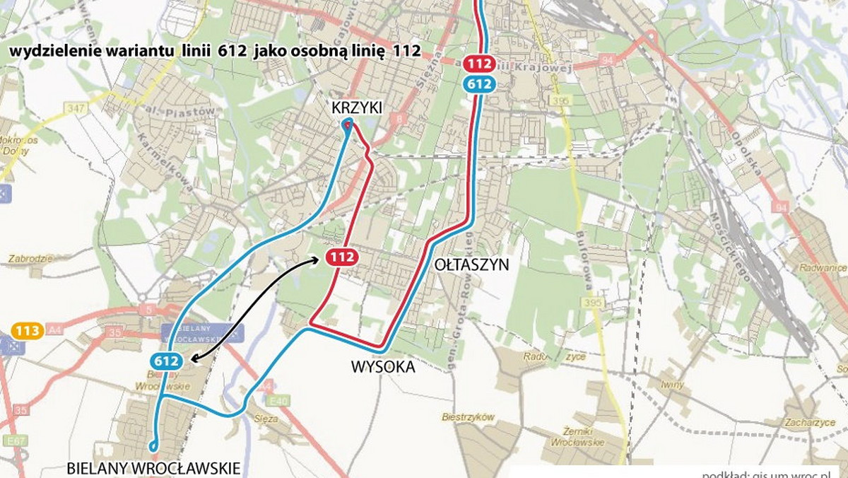 Już od najbliższego poniedziałku autobusy częściej niż zwykle będą kursować w kierunku trzech wrocławskich osiedli – Wojszyc, Ołtaszyna i Partynic. Wcześniej, bo już od soboty, autobusy 132 będą dojeżdżać do nowej pętli na Muchoborze Wielkim.