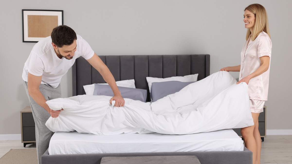 How often to change bedding. Singles do it too rarely