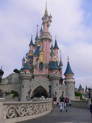 Disneyland w Paryżu. Został otwarty w 1992 roku. Jest jedną z najchętniej odwiedzanych atrakcji we Francji. Każdego roku około 11 mln turystów odwiedza Disneyland w Paryżu. Park znajduje się na przedmieściach Paryża i zajmuje powierzchnie 56 ha, które są podzielone na 5 różnych stref: Główna Ulica - to amerykańska ulica małego miasteczka z początku XX wieku. Dominują tu wiktoriański styl i słodkie kolory; Pogranicze - to kraina Dzikiego Zachodu; Kraina Przygody - to kraina podróżników i przygody oraz odkrywców; Kraina Fantazji - to najbardziej bajkowa (kreskówkowa) z krain; Kraina Odkryć - to przede wszystkim 