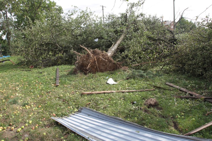 Tornado spustoszyło Podkarpacie