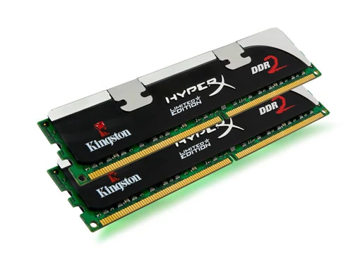 Limitowana seria pamięci Kingston HyperX DDR2. Kingston Technology Company.