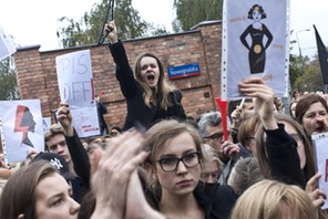 Poland Abortion Demonstration