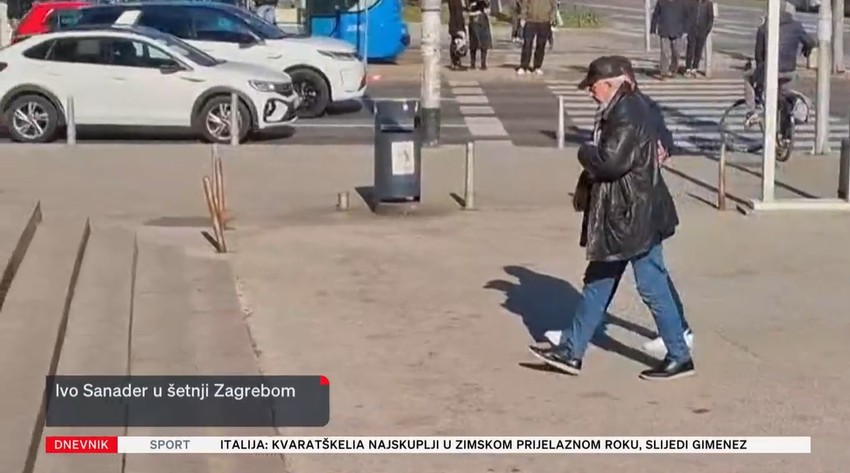 Ivo Sanader u Zagrebu