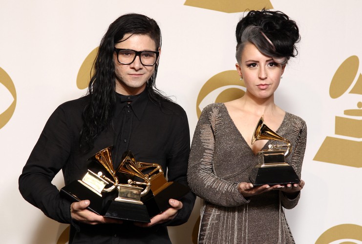 Grammy 2013 - Skrillex i Sirah