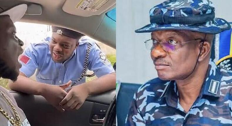The police say Cute Abiola will be punished for rubbishing its uniform in his skits. [Tribune]