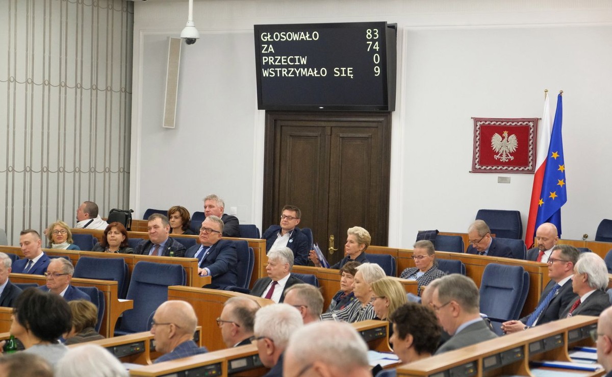 Autorzy zmian chcieliby ich uchwalenia na rozpoczynającym się w poniedziałek posiedzeniu Senatu